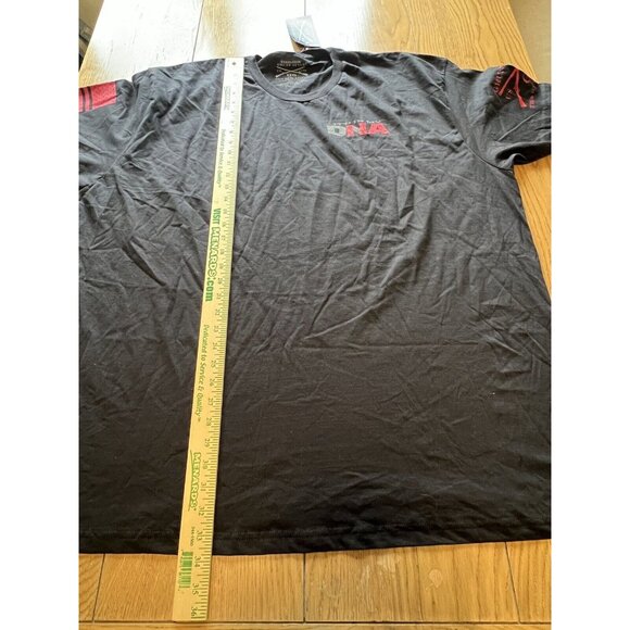 Grunt Style "UNAPOLOGETIC" It's In‎ My DNA Black Red Graphic T-Shirt Size 4X NWT - Picture 3 of 9